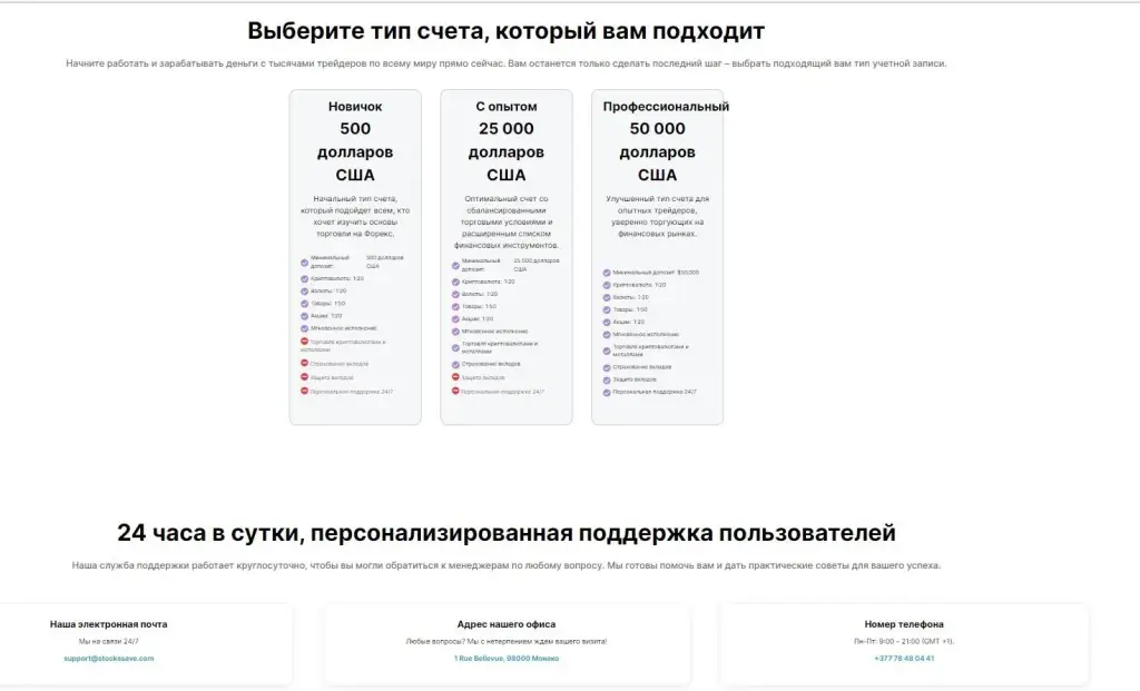 trade stockssave com развод