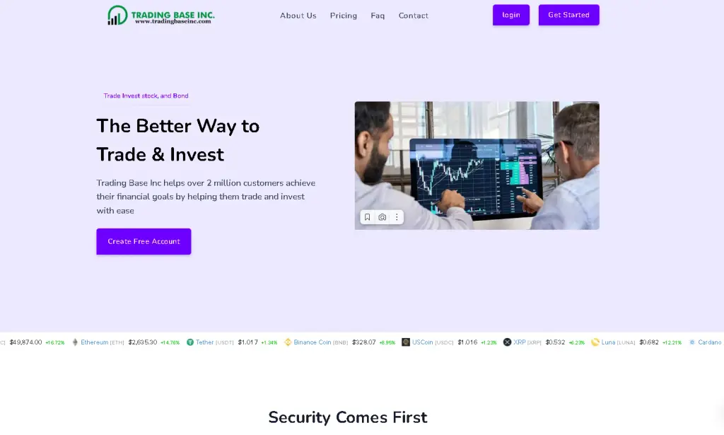 Trading Base inc Trading Base inc