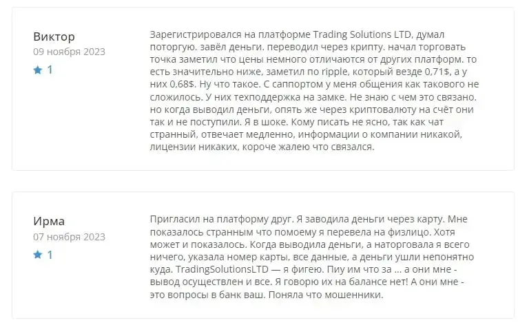 Платформа trade tradingsolutionsltd 