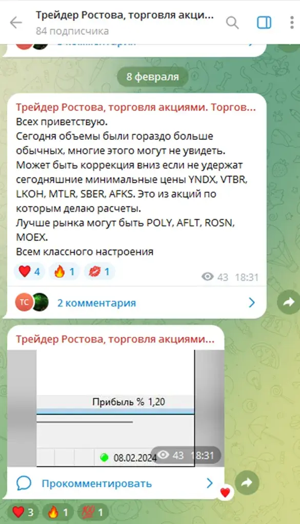 Проект Трейдер Ростова