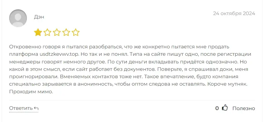 usdtzkevwv отзывы