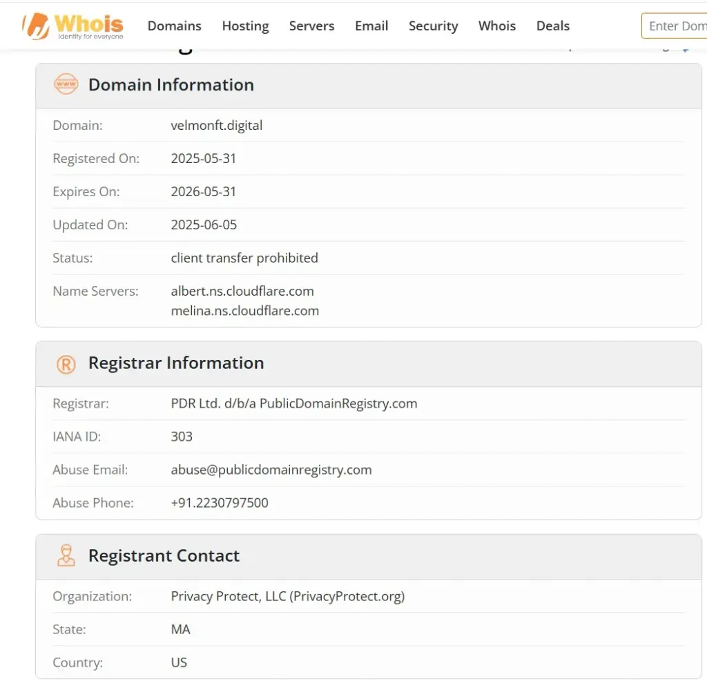 velmonft обман