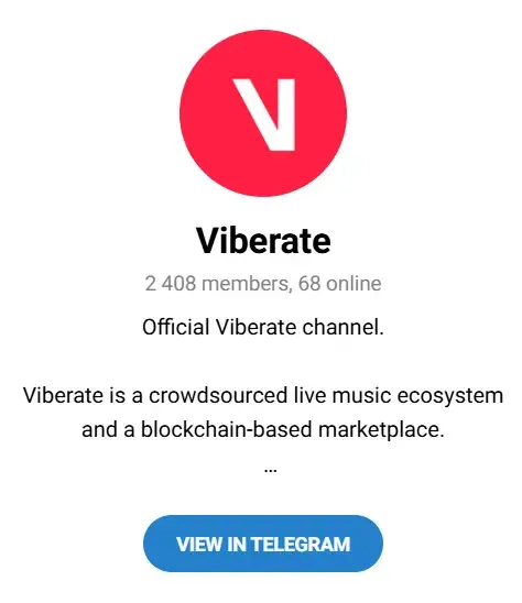 viberate криптовалюта
