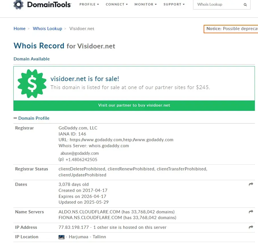 visidoer net visidoer net
