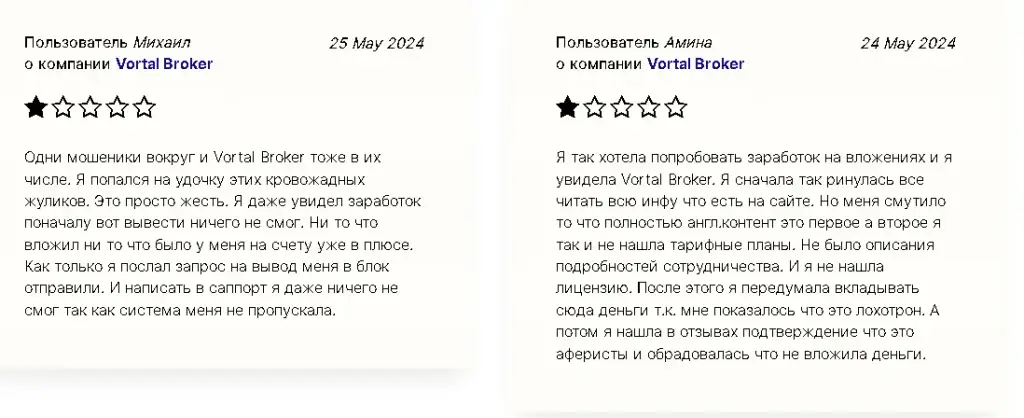 вортал брокер отзывы вортал брокер отзывы