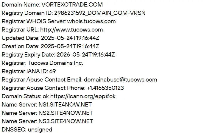 vortexotrade com
