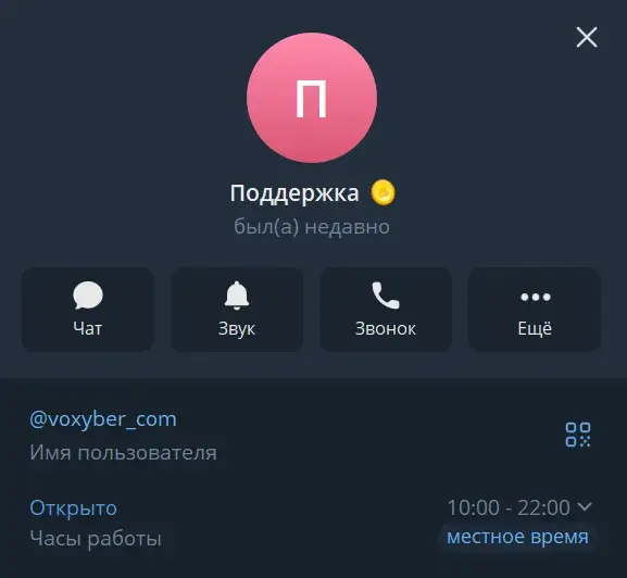 voxyber биржа
