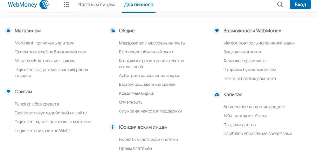 вебмани биржа