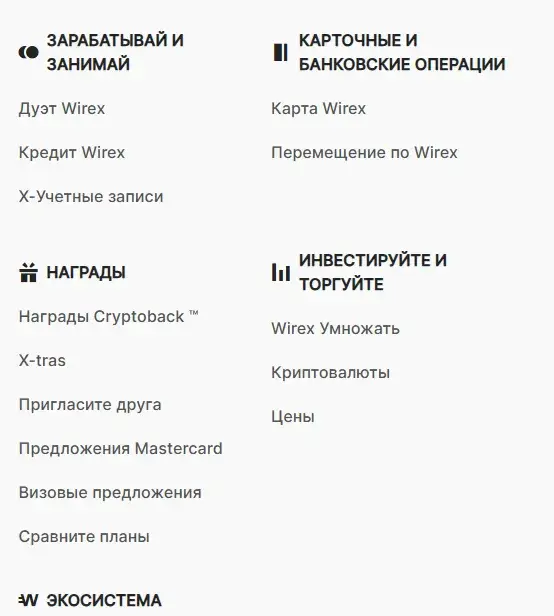 wirex отзывы