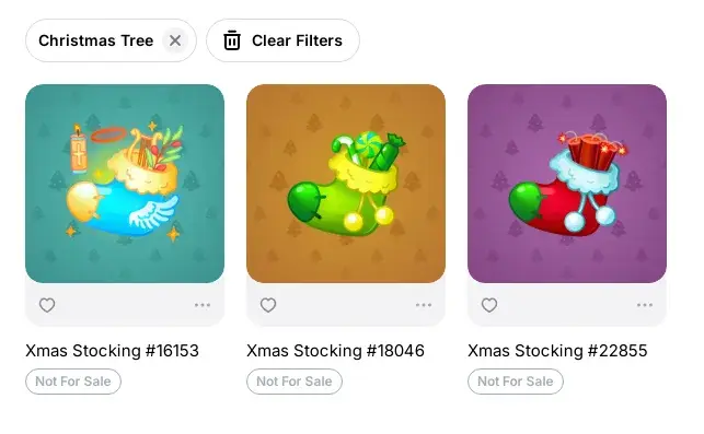 xmas stocking telegram gift