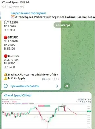 XTrendSpeed