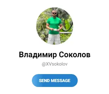 владимир соколов телеграм владимир соколов телеграм