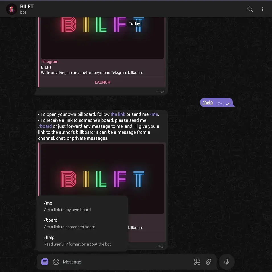 bilft bot