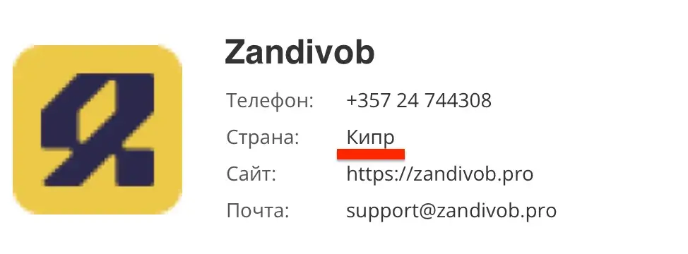 зандивоб про