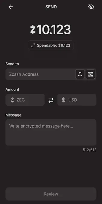 zashi кошелек
